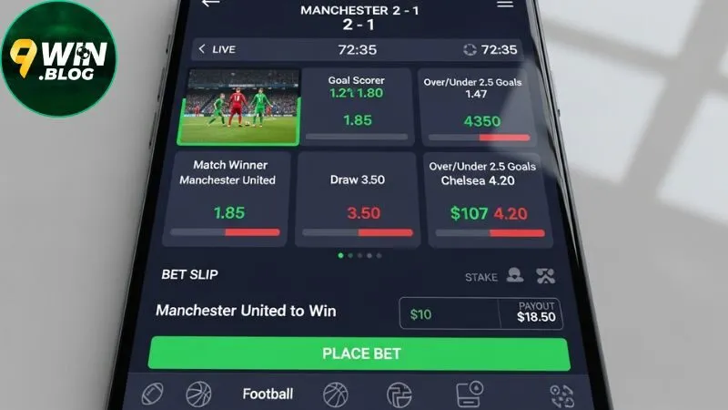9WIN app – Trải nghiệm di động như ở trên PC